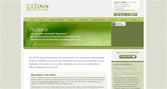 Desktop Screenshot of pdx-acupuncture.com